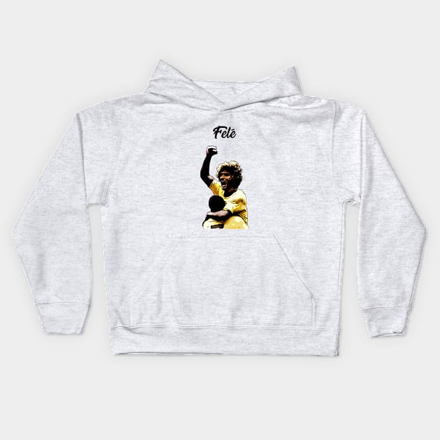 Fele - Marouane Fellaini Kids Hoodie by TheUnitedPage